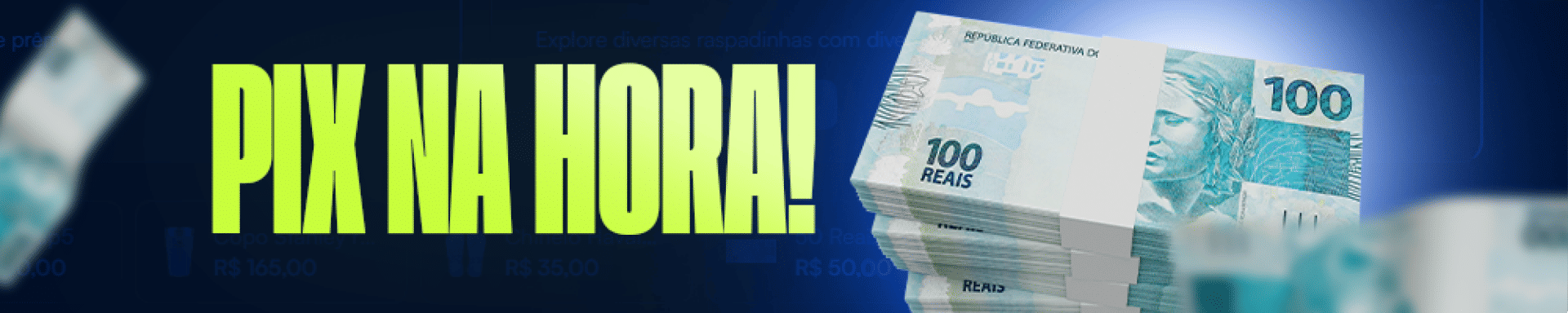 Banner Centavo da Sorte
